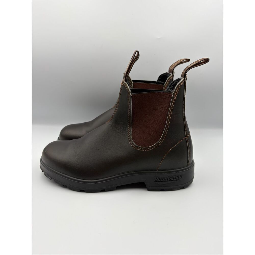 BLUNDSTONE Women’s Originals #500 Chelsea Boot in Stout Brown Size 4.5/US 7.5 - Picture 4 of 13